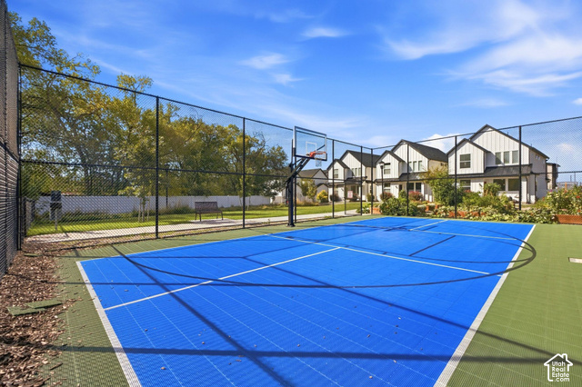 153 East Rochefort Court Sandy, UT 84070 - Photo 38 of 43 Community pickleball/basketball court.