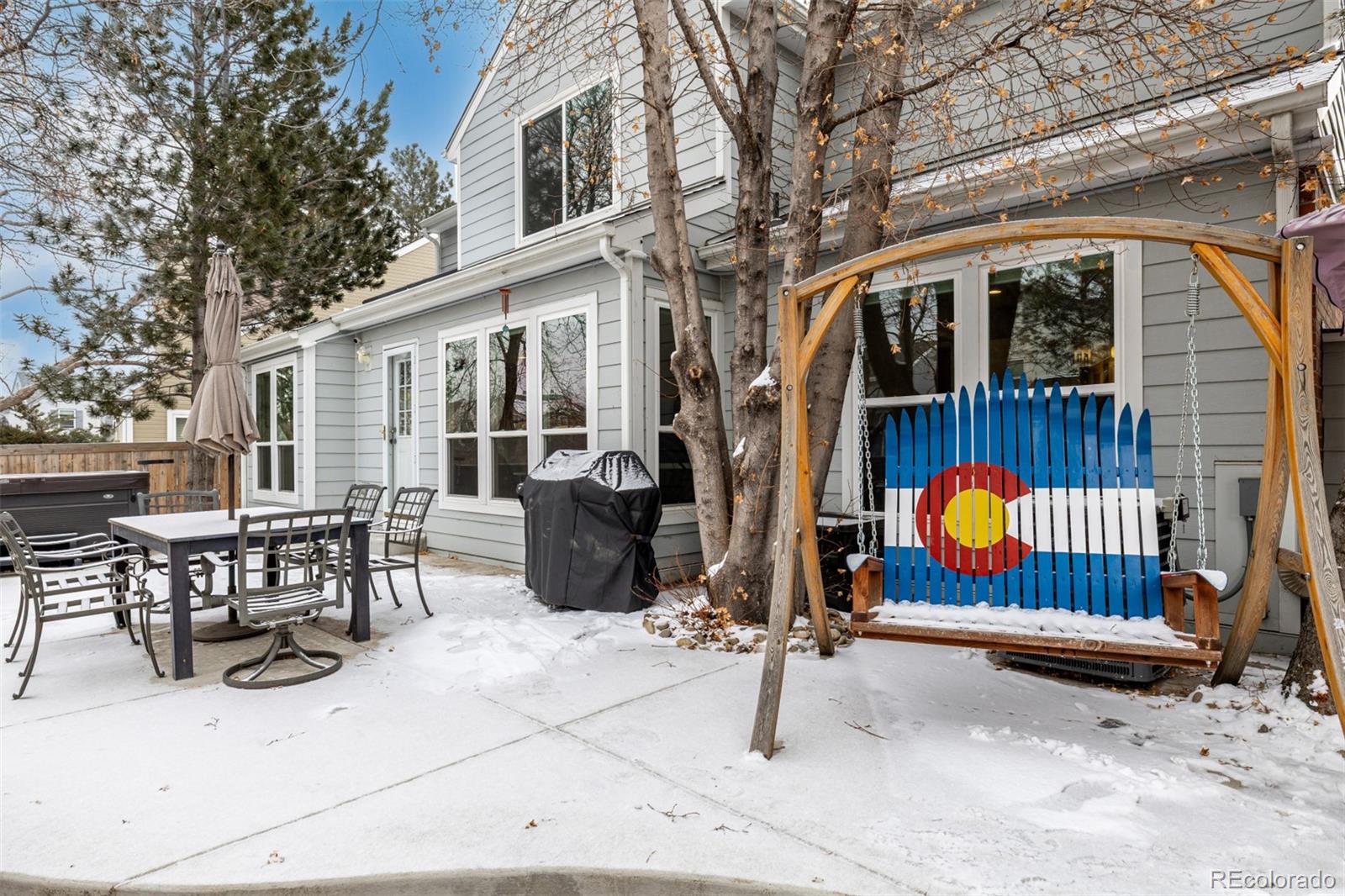 8827 South Cactus Flower Way Highlands Ranch, CO 80126 - Photo 45 of 49 a view of outdoor space with seating area