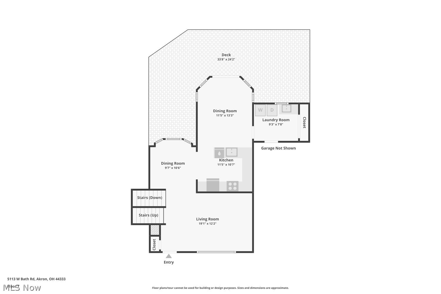 5113 West Bath Road Akron, OH 44333 - Photo 45 of 48 Main level floor plan
