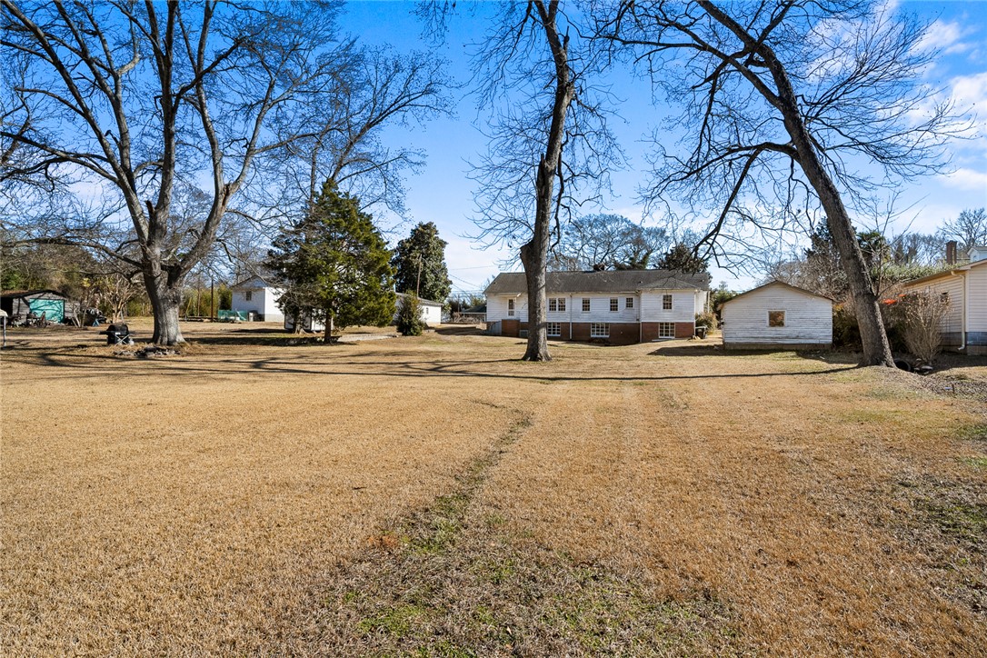 310 River Street Belton, SC 29627 - Photo 40 of 50 Back Yard towards the house