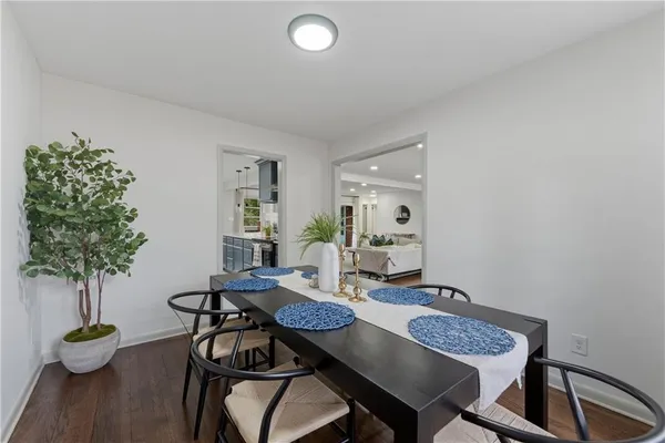 a view of a workspace with furniture