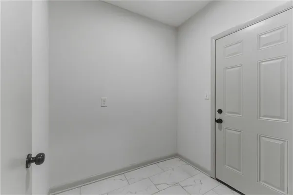 a view of a small space