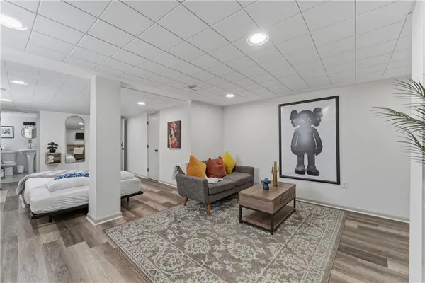 a view of walk in closet