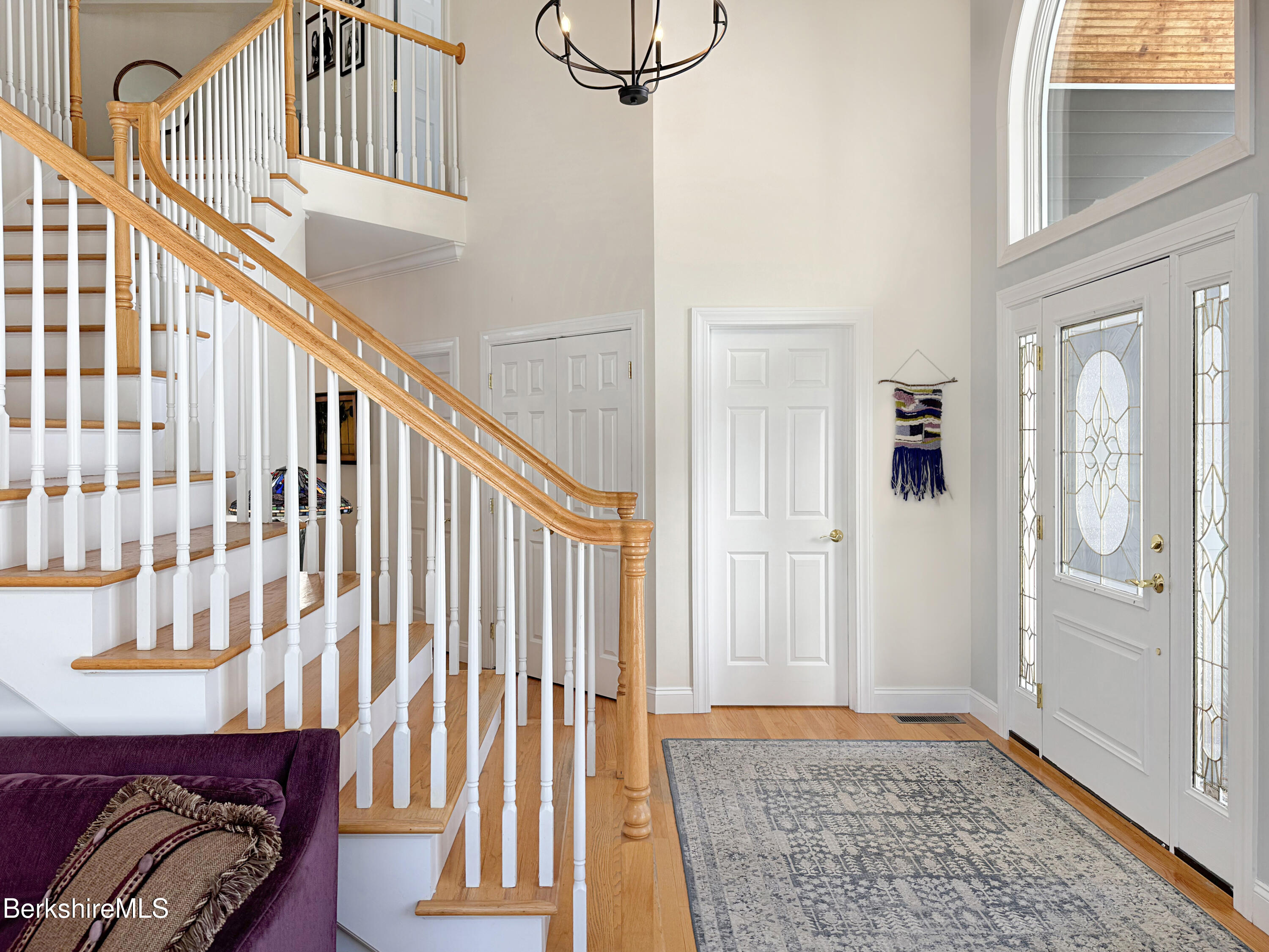 5 Eastbrook Lane Pittsfield, MA 01201 - Photo 5 of 43 a view of an entryway with wooden floor