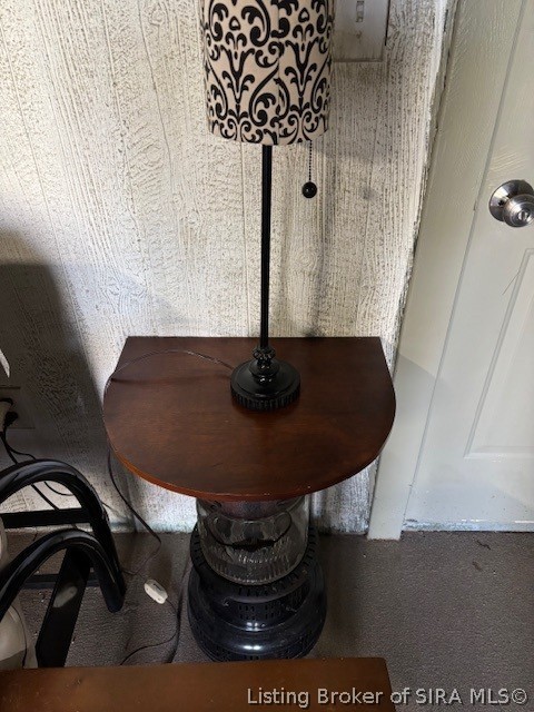 6024 Little Patoka Road Taswell, IN 47175 - Photo 14 of 26 Lamp serves as a night light.