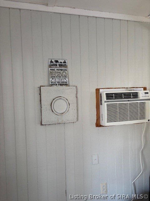 6024 Little Patoka Road Taswell, IN 47175 - Photo 16 of 26 2nd floor. 1 of 2 window a/c units. Apparently a wood stove on 2nd floor previously.