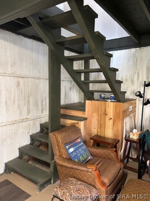 6024 Little Patoka Road Taswell, IN 47175 - Photo 18 of 26 Stairway to upper level