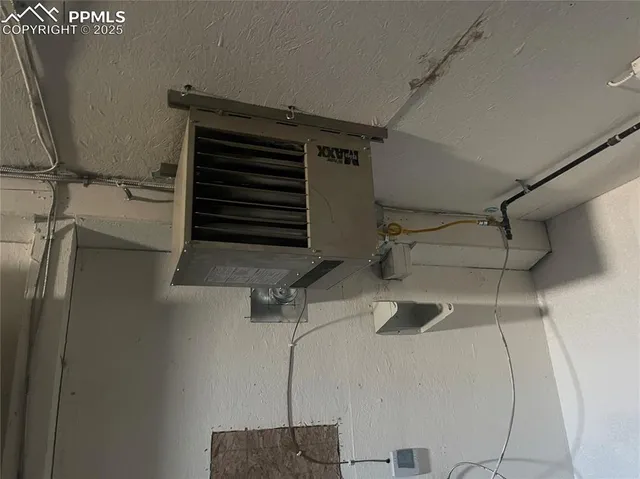 a bathroom with a shower and vanity