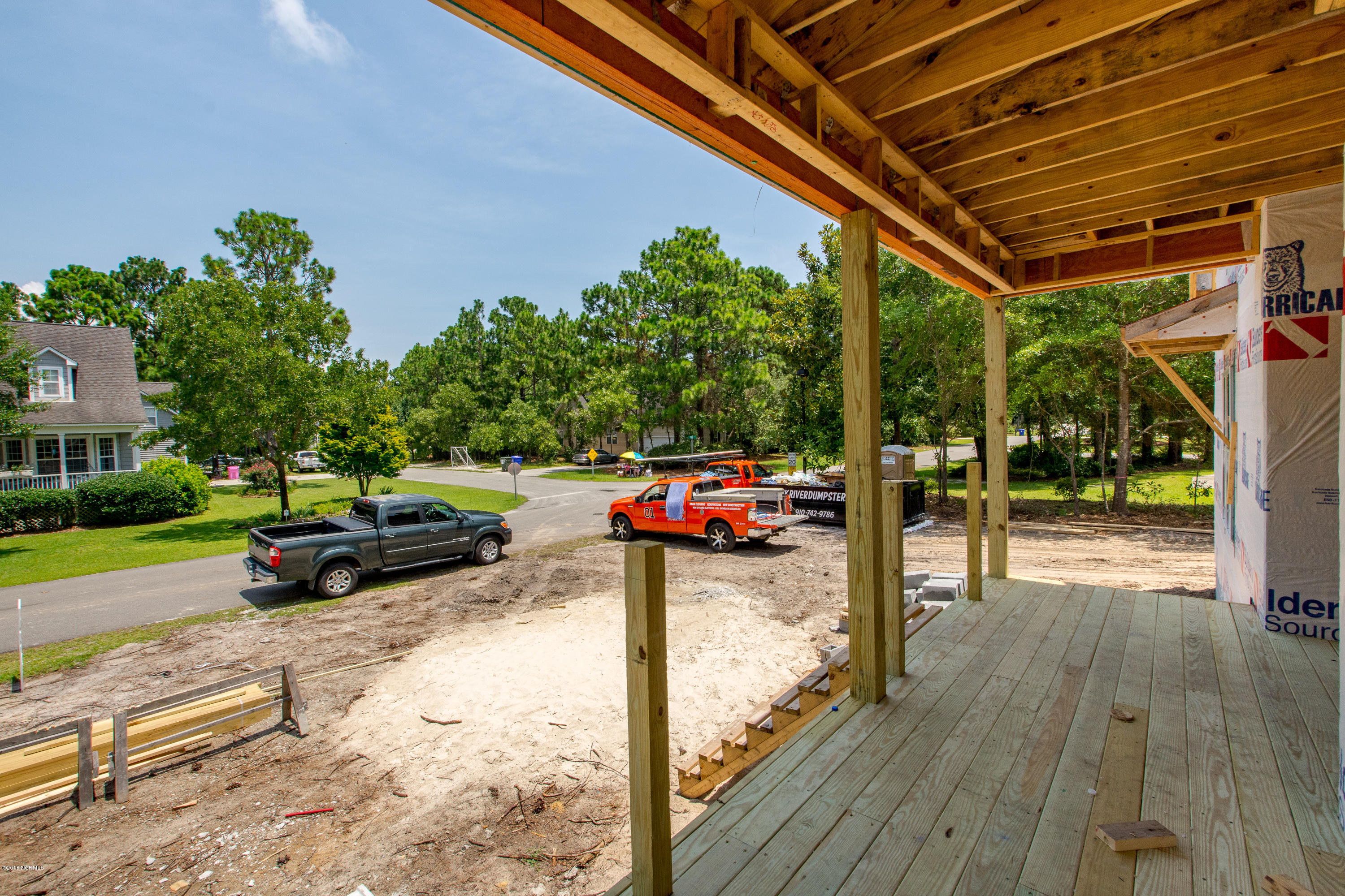 424 Okeechobee Road Wilmington, NC 28412 - Photo 27 of 38 covered front porch