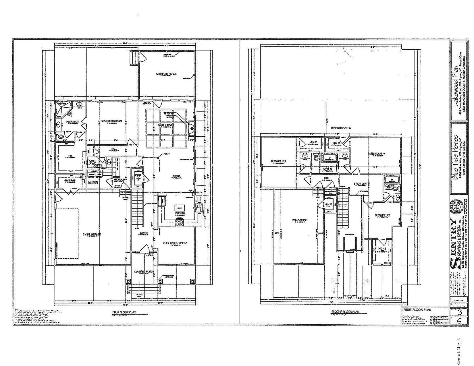 424 Okeechobee Road Wilmington, NC 28412 - Photo 38 of 38 424 Okeechobee Floor Plan 1