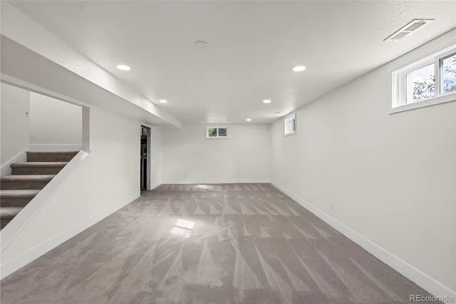 a view of empty room