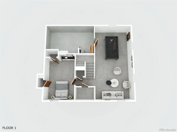 a picture of a floor plan