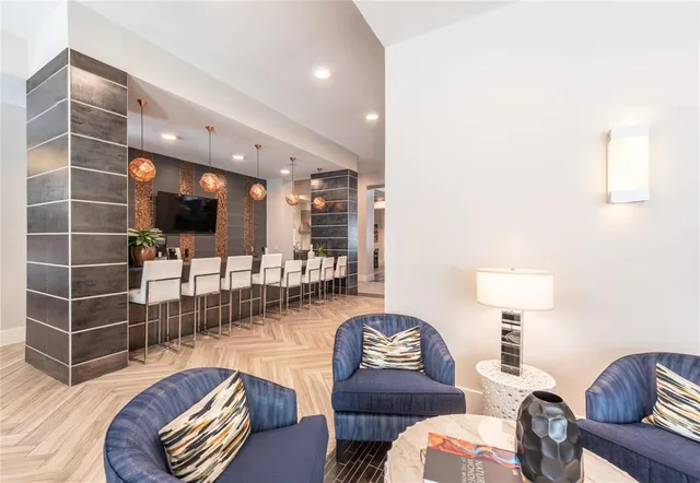 a very nice looking room with chairs