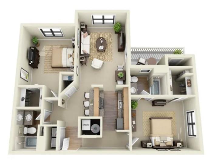 3450 K Jones Mill Road, Unit 1105 Norcross, GA 30092 - Photo 16 of 29