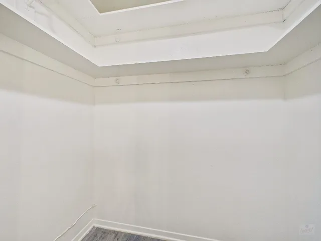 a view of a road with an outdoor space