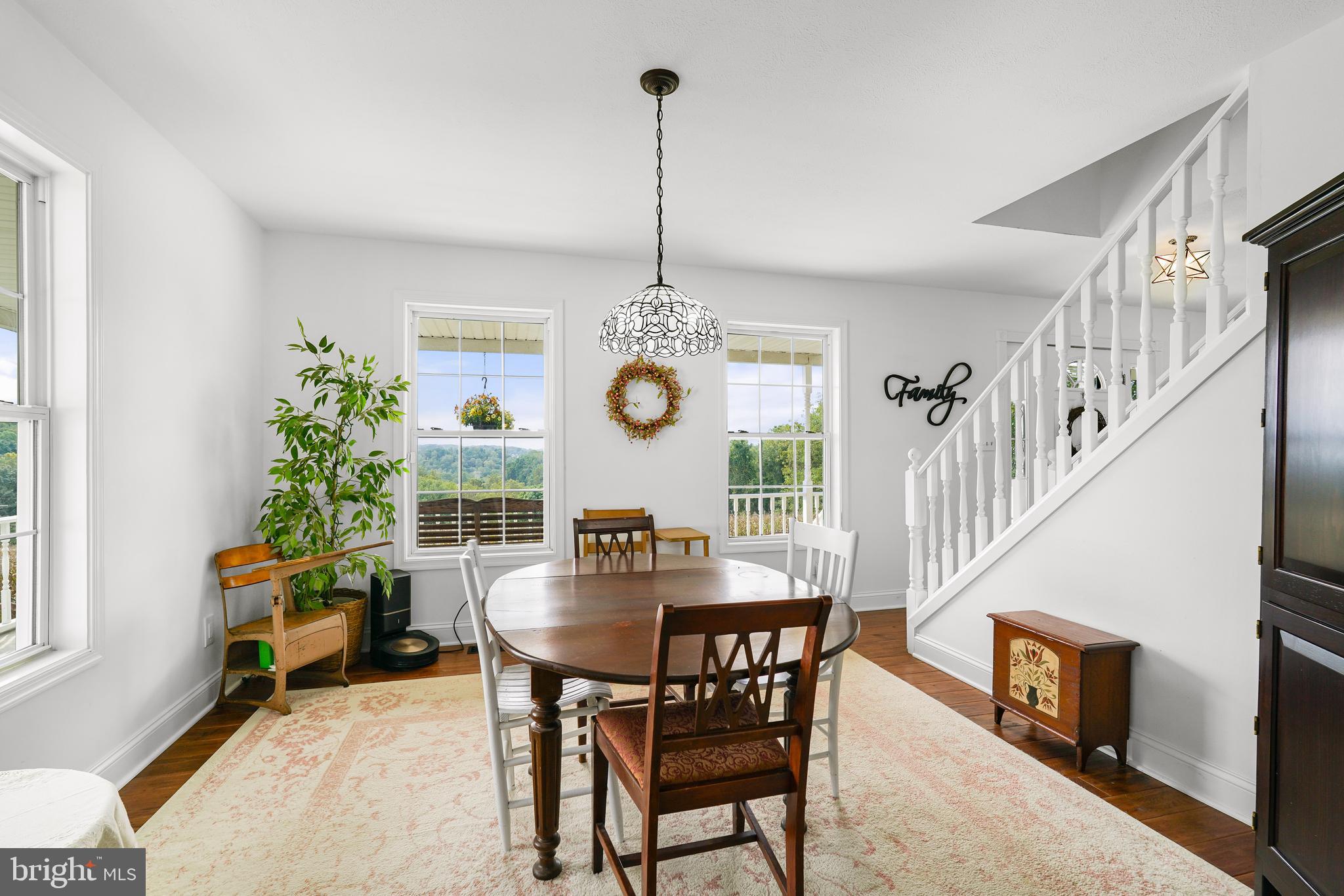 424 Springhill Road Rising Sun, MD 21911 - Photo 21 of 42 a view of a dining room with furniture window and wooden floor