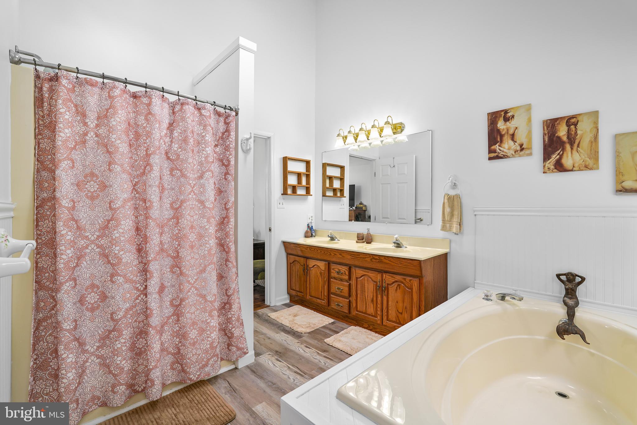 424 Springhill Road Rising Sun, MD 21911 - Photo 40 of 42 a spacious bathroom with a sink and a mirror