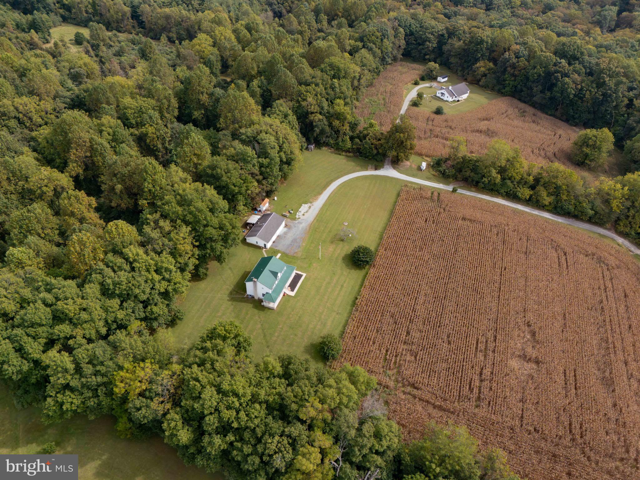 424 Springhill Road Rising Sun, MD 21911 - Photo 6 of 42 an aerial view of a house with a yard and lake view