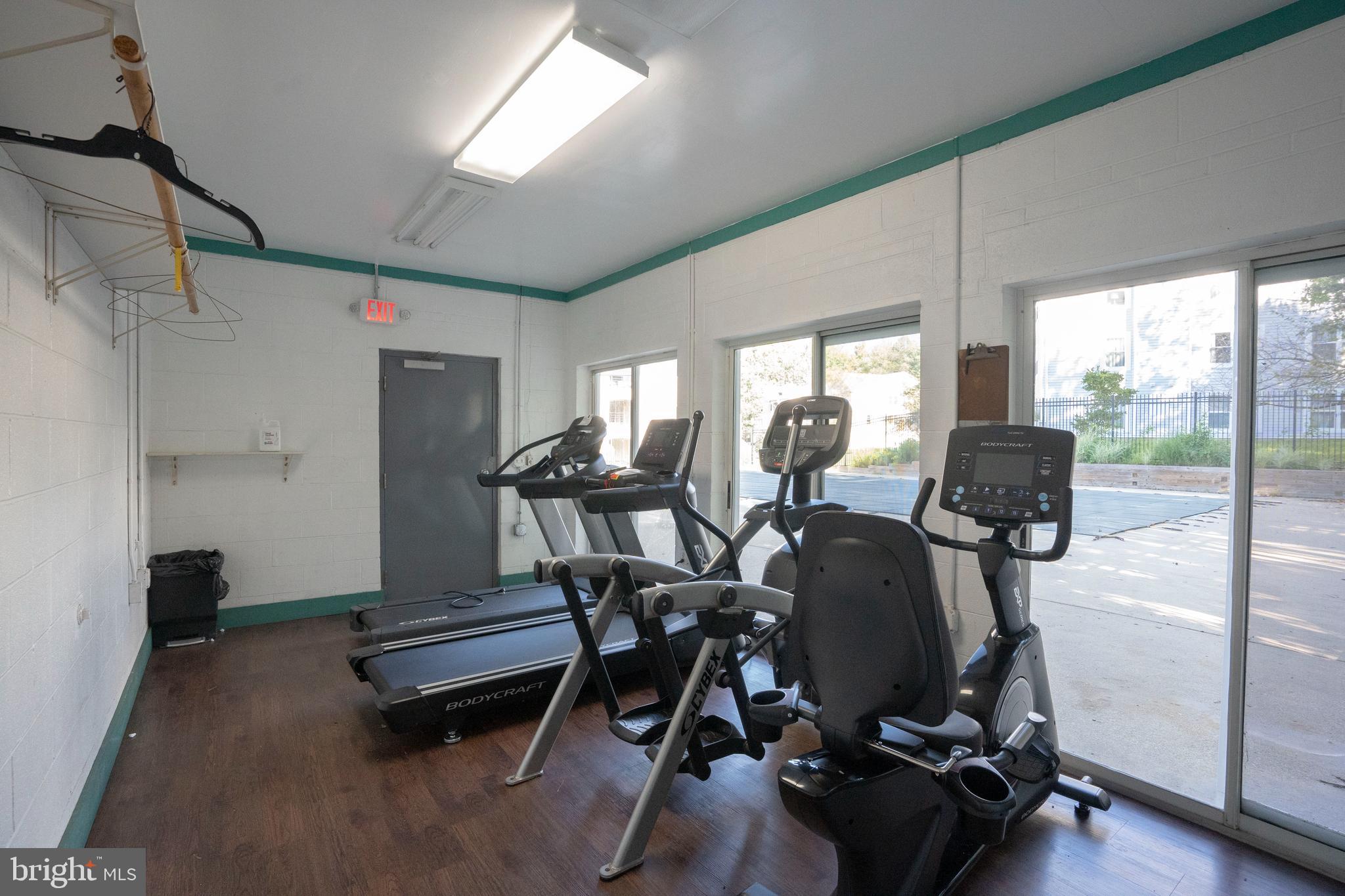 30 I Greystone Court, Unit I Annapolis, MD 21403 - Photo 14 of 15 a view of a room with gym equipment