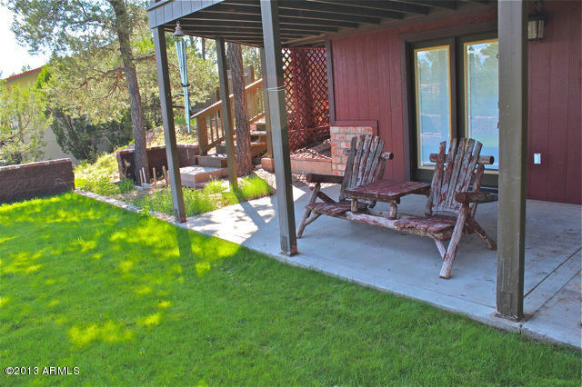 1995 Broken Arrow Road Overgaard, AZ 85933 - Photo 30 of 34 Patio-Back