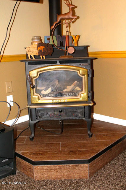 1995 Broken Arrow Road Overgaard, AZ 85933 - Photo 5 of 34 Fireplace1