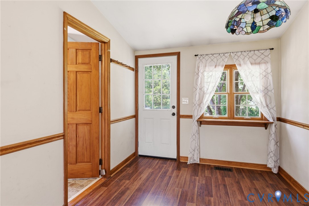 3355 Duke Road Powhatan, VA 23139 - Photo 19 of 67 a view of an entryway with wooden floor