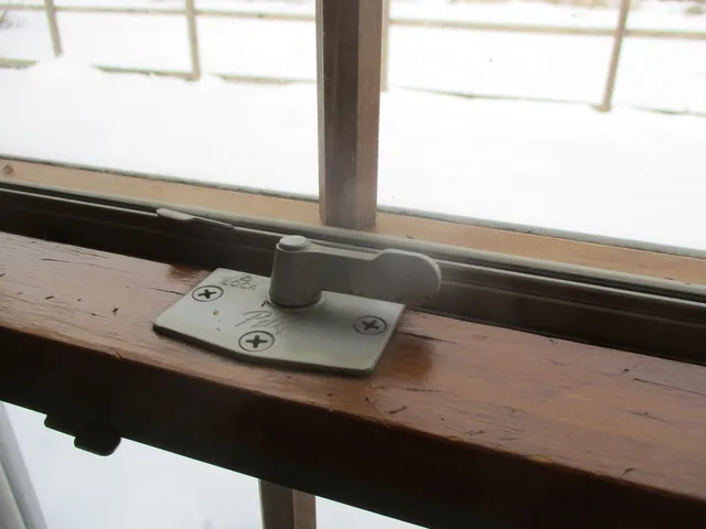 a cabinet with a window