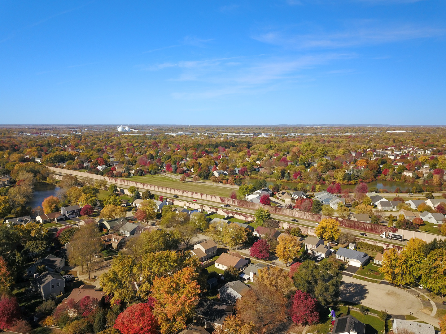 215 Fernwood Road Montgomery, IL 60538 - Photo 25 of 28 an aerial view of multiple house