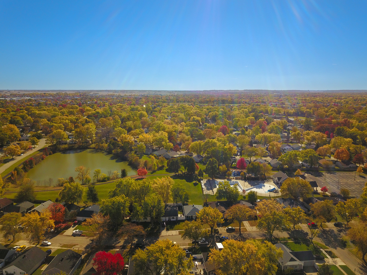 215 Fernwood Road Montgomery, IL 60538 - Photo 26 of 28 an aerial view of multiple house