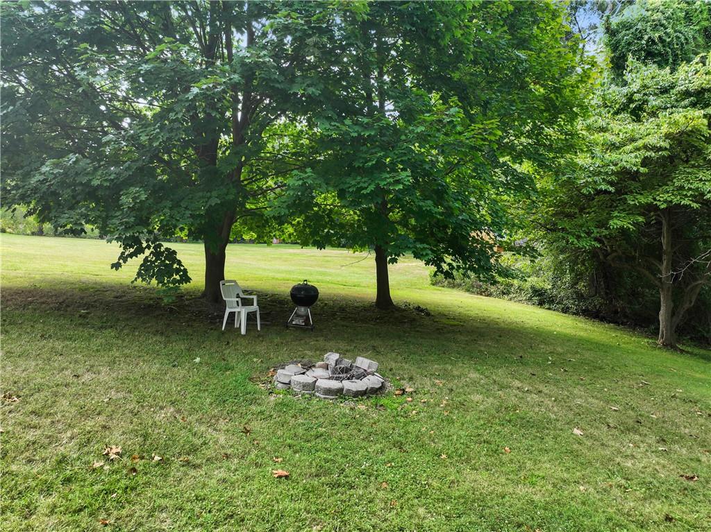 21 Circle Drive Beaver, PA 15009 - Photo 11 of 30 a view of a backyard with a garden and entertaining space