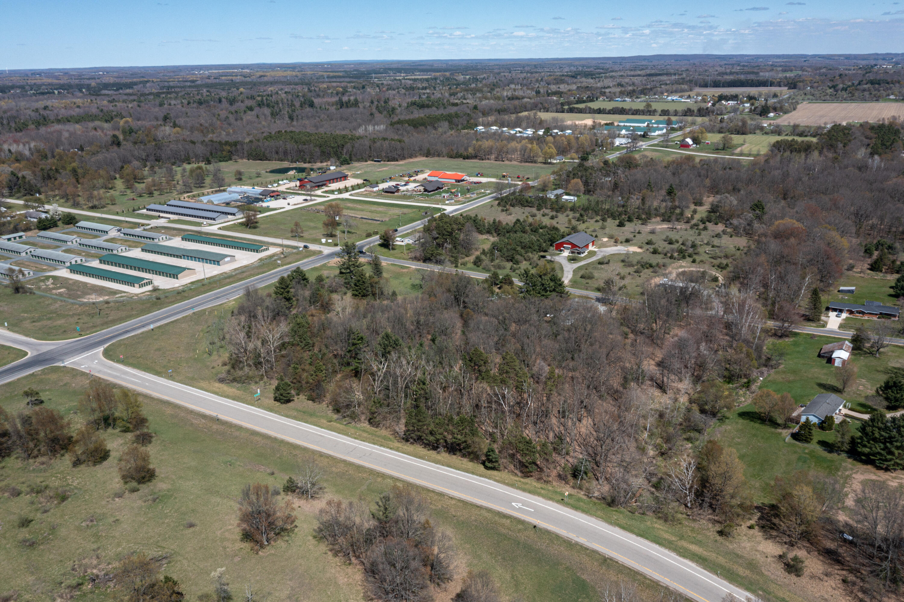 7.5-acres East 7.5-acres E Monroe Road Hart, MI 49420 - Photo 18 of 26 20260502-DJI_0345