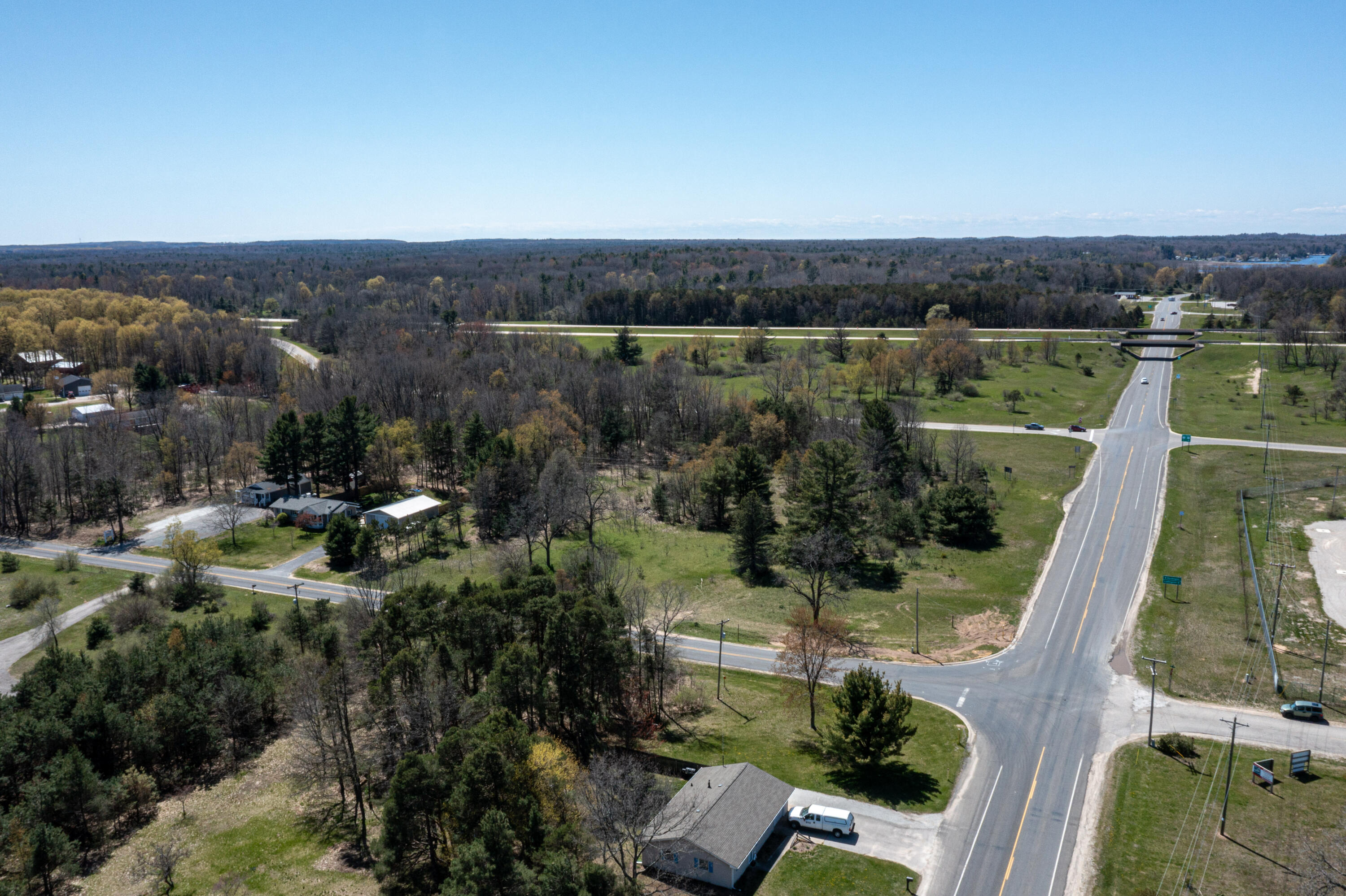 7.5-acres East 7.5-acres E Monroe Road Hart, MI 49420 - Photo 5 of 26 20260502-DJI_0332