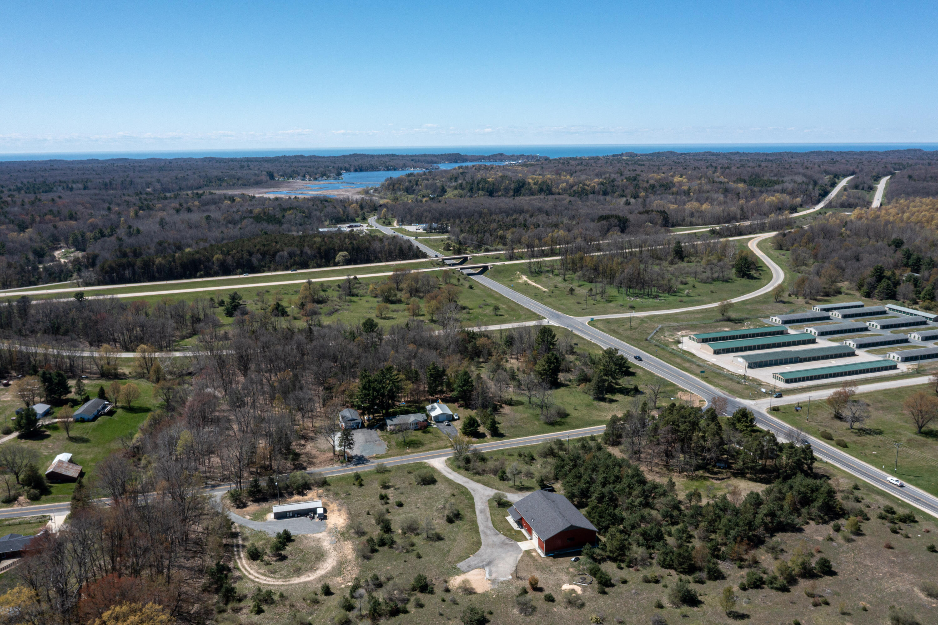 7.5-acres East 7.5-acres E Monroe Road Hart, MI 49420 - Photo 8 of 26 20260502-DJI_0335