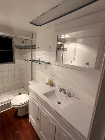 a view of a garden with a slide