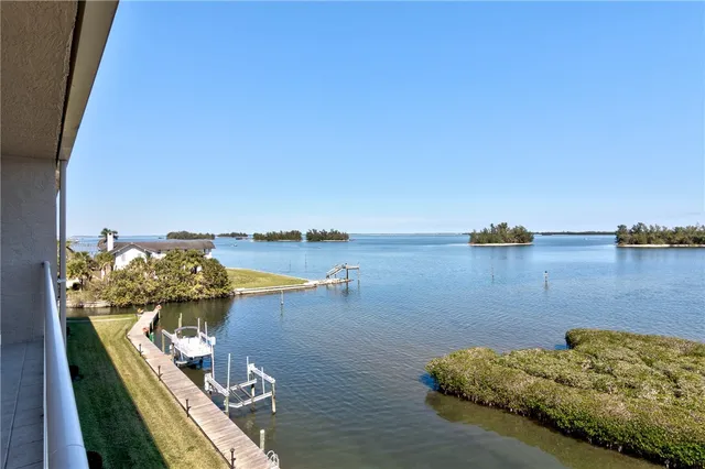a view of a ocean from a balcony