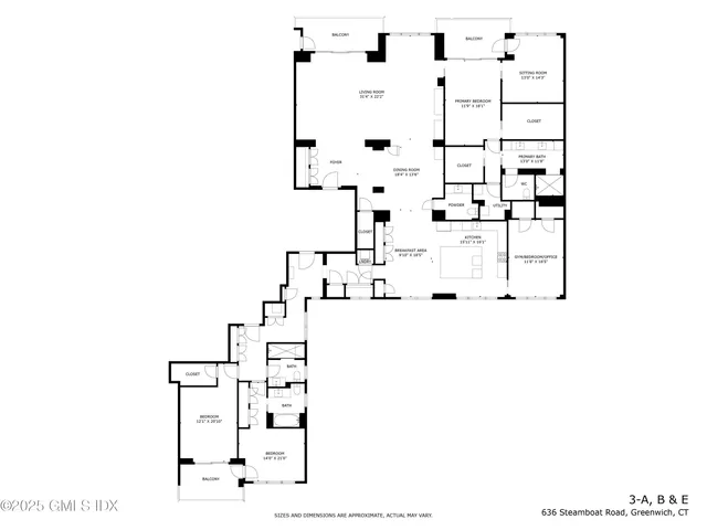 $5,475,000 | 636 Steamboat Road, Unit 3A B & E, Greenwich, CT 06830