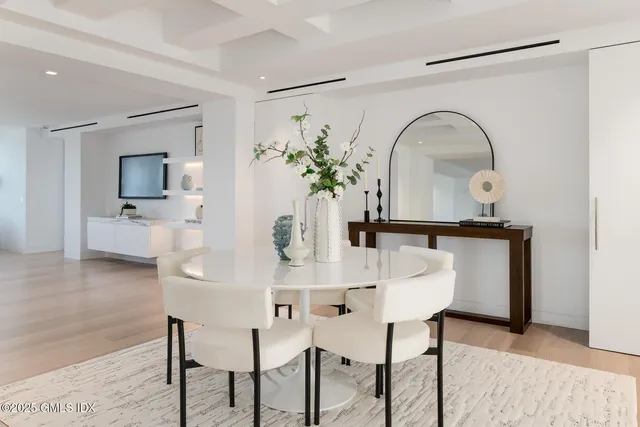 a view of kitchen with breakfast area