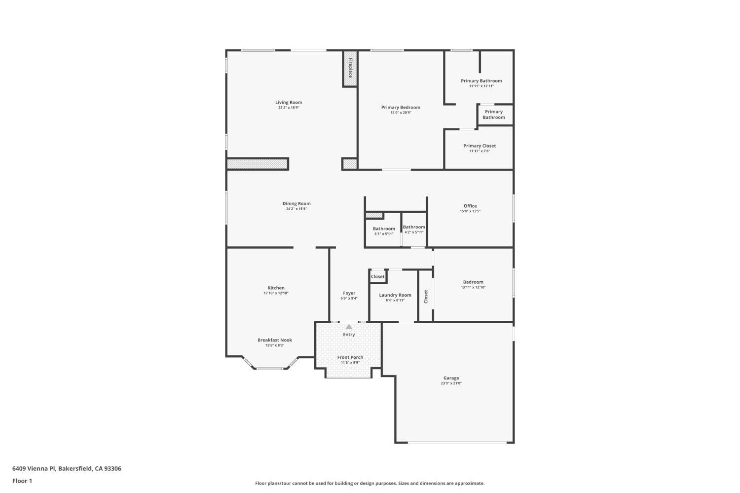 Undisclosed Address Bakersfield, CA 93306 - Photo 29 of 36 a picture of a floor plan