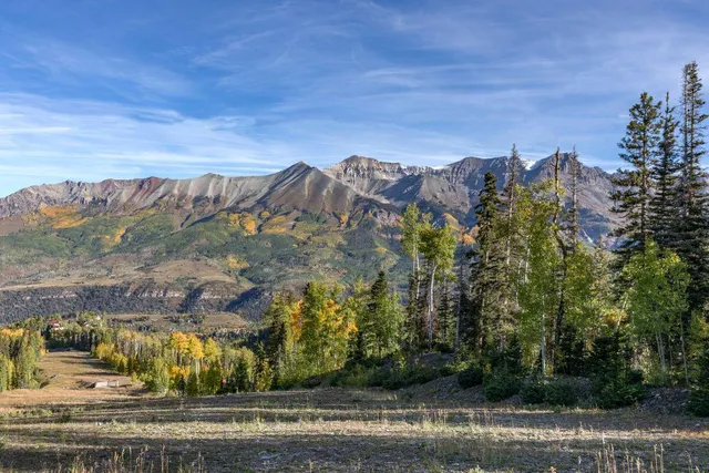 a view of a city with ocean