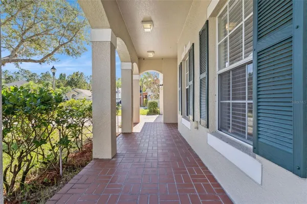 a view of a house with a entryway