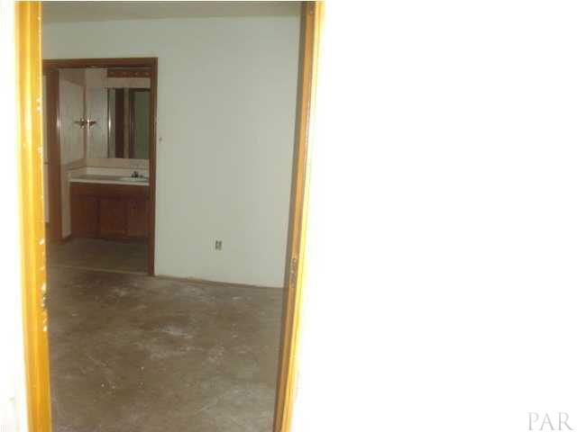 6496 Bellview Pines Road Pensacola, FL 32526 - Photo 10 of 18 Master Bath as seen from Master Bedroom Door