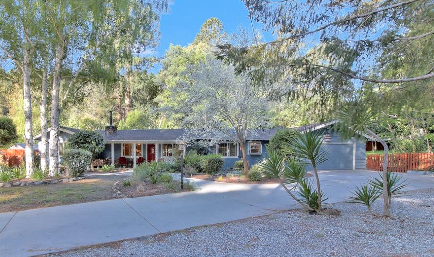 180 Locust Lane Ben Lomond, CA 95005 - Photo 23 of 33 a front view of a house with garden