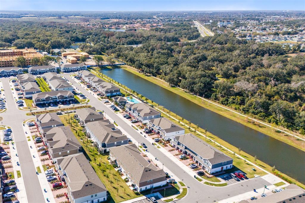 4394 Campsite Loop Orlando, FL 32824 - Photo 36 of 40 an aerial view of residential houses with outdoor space