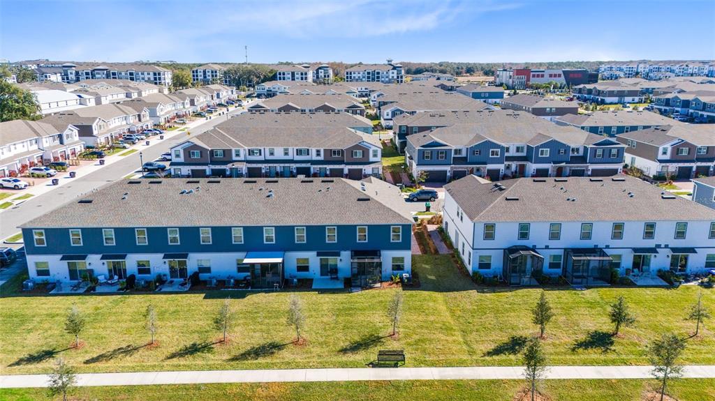 4394 Campsite Loop Orlando, FL 32824 - Photo 38 of 40 a aerial view of a large and large buildings