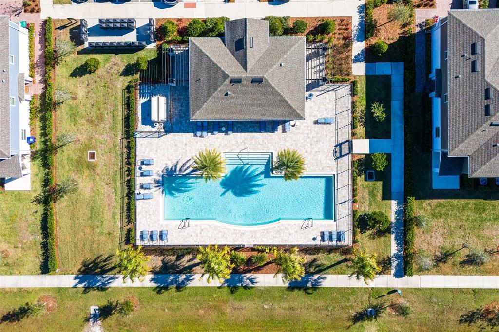 4394 Campsite Loop Orlando, FL 32824 - Photo 40 of 40 an aerial view of a swimming pool