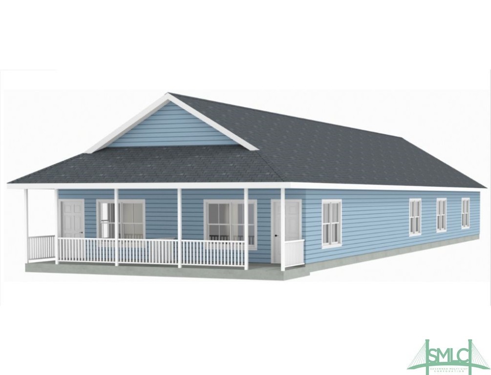 781 Talmadge Road Allenhurst, GA 31301 - Photo 1 of 4 Front elevation - actual home may vary slightly