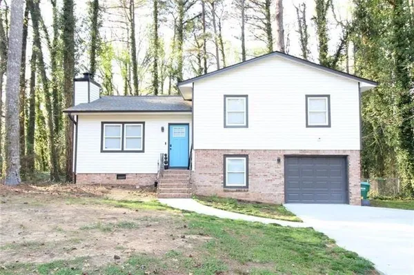 a house with a yard