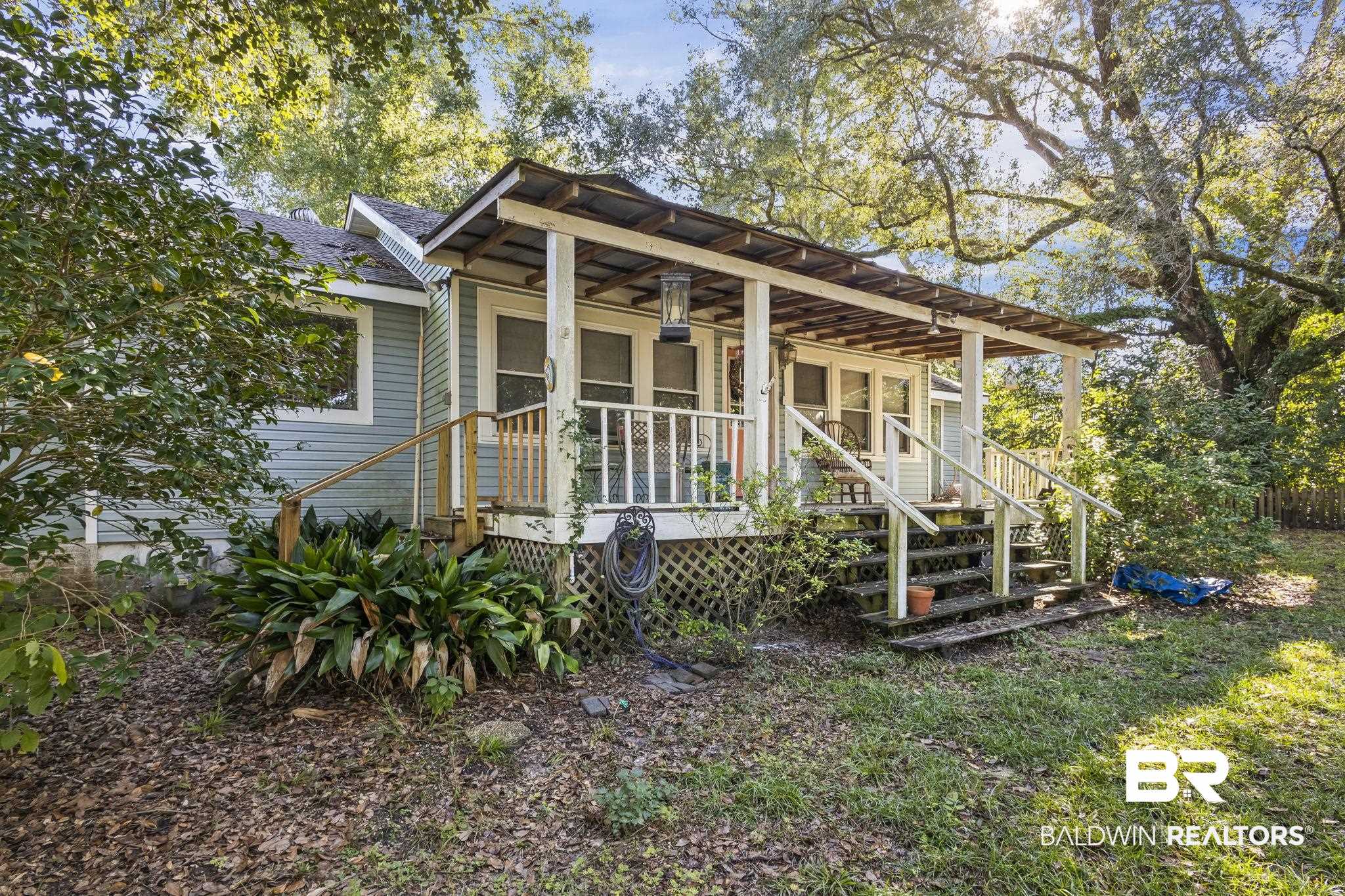 18696 Borck Road Gulf Shores, AL 36542 - Photo 28 of 47 View of front facade with covered porch
