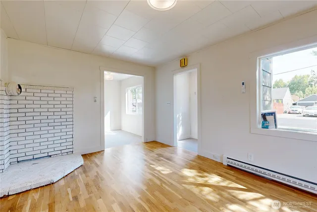a view of livingroom with window