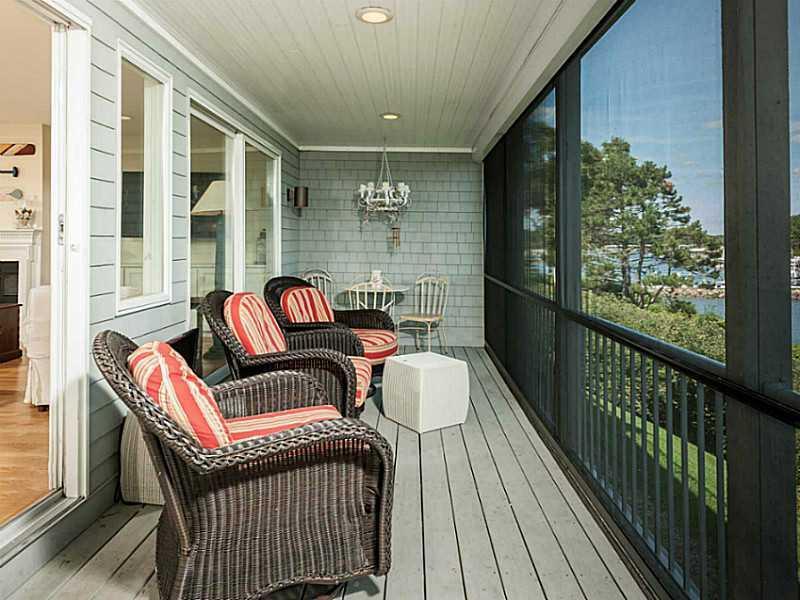 11 Stage Neck Road, Unit 5 York, ME 03909 - Photo 10 of 18 Patio/Deck. The lower porch is...